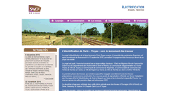Desktop Screenshot of electrificationparistroyes.fr